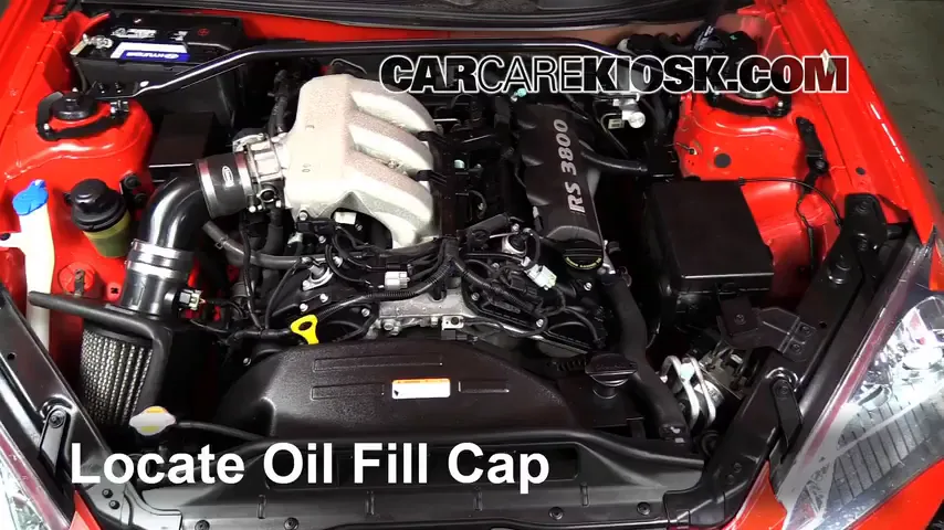2010 Hyundai Genesis Coupe 3.8 3.8L V6 Oil